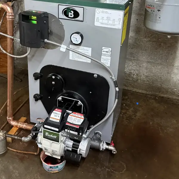Peerless Oil Boiler — Kingston, PA by Affordable Plumbing NEPA