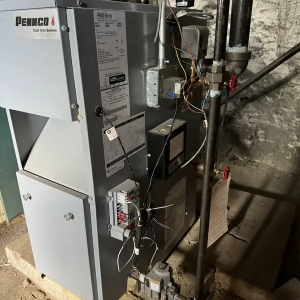 Pennco Steam Boiler Installation by Affordable Plumbing NEPA