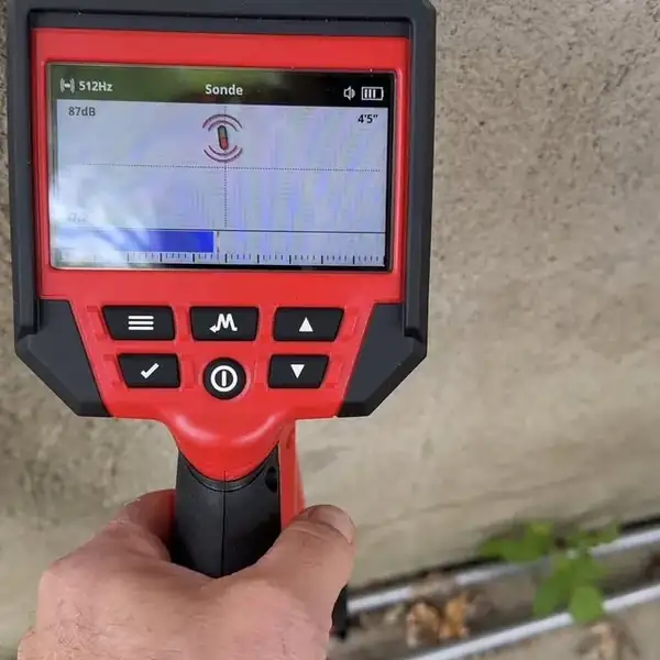 Electronic Pipe Locating installed by Affordable Plumbing NEPA