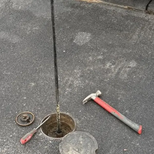Specialized water-service curb key carried for emergency shutoff access where appropriate and authorized by Affordable Plumbing NEPA