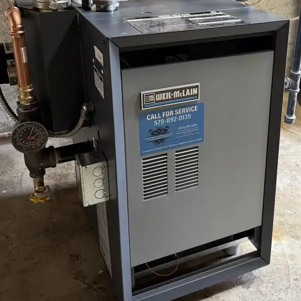 Weil-McLain Four-Zone Hot-Water Boiler — Scranton, PA by Affordable Plumbing NEPA